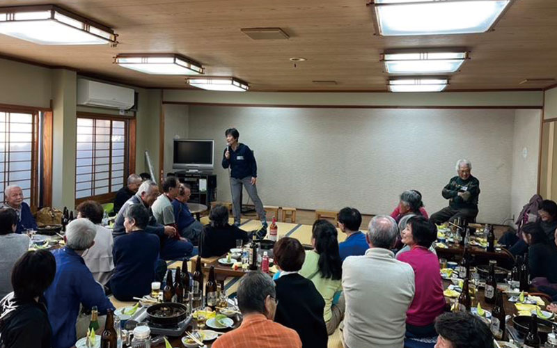 京都趣味登山会の納山会