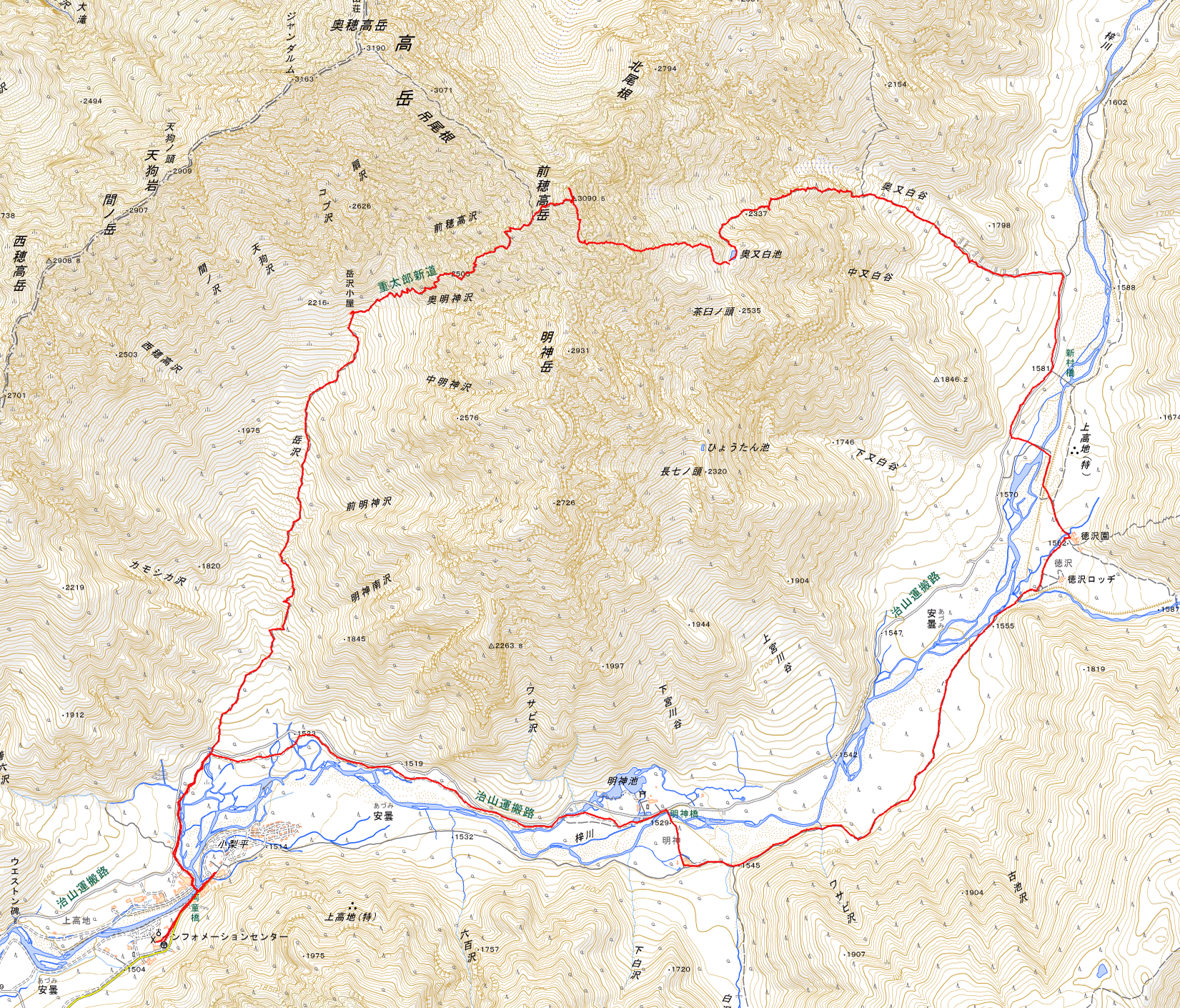 山行地図