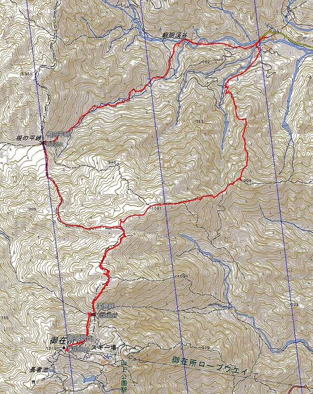 山行地図