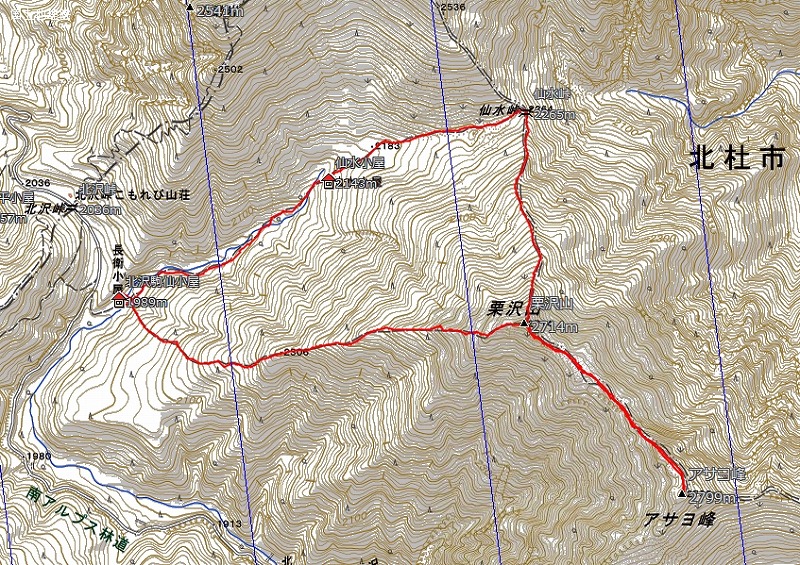 山行地図