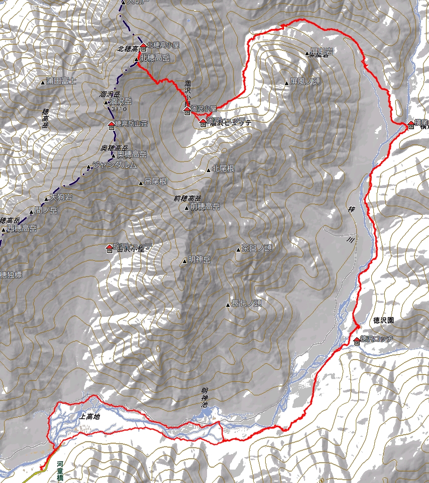 山行地図