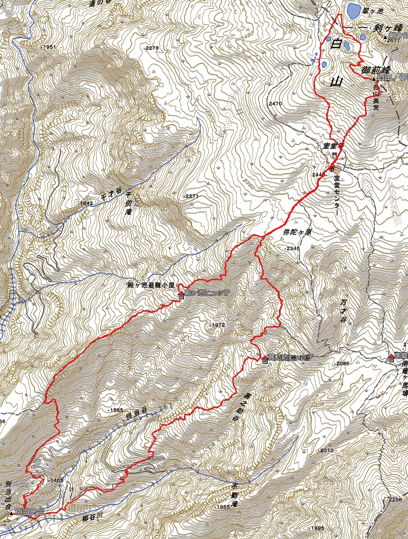 山行地図